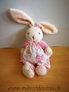 Lapin-Kaloo-Rose-robe-fleurs