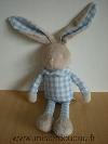 Lapin-Klorane-Beige-carreaux-vichy-bleu-blanc