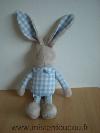 Lapin-Klorane-Beige-carreaux-vichy-bleu-blanc