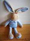 Lapin-Klorane-Bleu-beige-carreaux