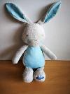 Lapin-Klorane-Bleu-gris-etoiles