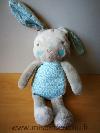 Lapin-Klorane-Bleu-gris-ronds-blanc