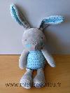 Lapin-Klorane-Gris-bleu-ronds-blanc