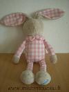 Lapin-Klorane-Rose-carreau-beige