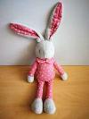 Lapin-Klorane-Rose-gris-etoiles