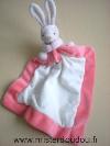 Lapin---Marque-non-connue---Rose-mouchoir-blanc-rose-en-velour