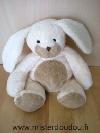 Lapin-Nicotoy-Ecru-beige-Pompon-de-la-queue-un-peu-use