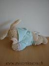 Lapin-Nicotoy-Lapin-couche--beige-pull-bleu