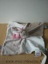 Lapin-Noukie-s-Beige-ecru-echarpe-rose---oscarine