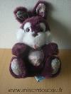 Lapin-Nounours-Peluche-mauve-blanche-tissus-fleurs