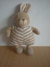 Lapin-Nounours-Raye-beige-blanc