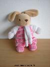 Lapin-Nounours-Rose-blanc-Pas-d-etiquette-de-marque--marque-possible:-nounours