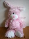 Lapin-Planet-pluch-Peluche-rose-blanc-ruban-rose-jemini