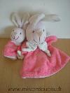 Lapin-Playkids-Maman-lapin-et-bebe-rose-et-blanc