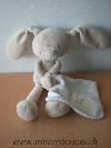 Lapin-Pommette-Beige-mouchoir-blanc