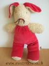 Lapin-Silke-Beige-tissus-eponge-velours-rouge