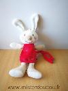 Lapin-Sucre-d-orge-Rouge-beige-spirales-attache-tetine