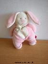 Lapin-Tex-Rose-jaune-Doudou-use-et-decolore--le-proposons-quand-meme-pour-depannage-urgent-..