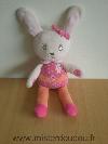 Lapin-Tex-Rose-orange-blanc-avec-une-chouette-rose-brodee