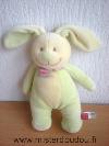 Lapin-Tex-Vert-clair-jaune-echarpe-multicolore