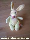 Lapin-Tex-Vert-clair-jaune-echarpe-multicolre-Tout-petit-modele