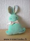 Lapin-Tigex-Vert--en-velours-tissus-dans-les-oreilles--a-motifs