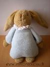 Lapin-Trousselier-Beige-bleu-ciel-col-blanc