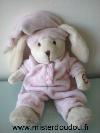 Lapin---marque-non-connue---Ecru-pyjama-rose-coeurs-blanc-bonnet-rose-Musical-quand-on-presse-la-main