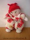 Lutin-Nounours-Blanc-rouge-fleurs