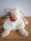 Mouton-Sigikid-Ecru-beige-foulard-rouge