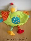 Oiseau-Baby-sun-Vert-orange-rond-bleu-dentition-explorer