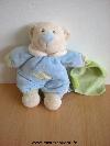 Ours-Anna-club-plush-Bleu-mouchoir-vert