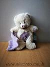 Ours-Baby-nat-Blanc-ecru-mouchoir-mauve