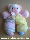 Ours-Carrefour-france-Jaune-rose-blanc-bleu-La-tete-est-en-peluche