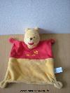 Ours-Disney-Winnie-jaune-rouge-Tissus-rouge--velours-jaune