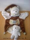 Ours-Doudou-et-compagnie-Blanc-marron