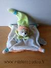 Ours-Doudou-et-compagnie-Blanc-saumon-bonnet-vert