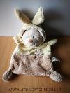 Ours-Grain-de-ble-Ours-deguise-en-lapin-jaune-beige-Une-legere-trace-devant-sur-le-jaune