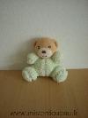 Ours-Kaloo-Mini-doudou-vert