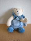 Ours-Moulin-roty-Patachon-raye-bleu-blanc-Mini-doudou