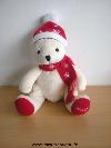 Ours-Passion-beaute-Ours-2007-beige-bonnet-echarpe-rouge-noel