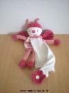 Papillon-Sucre-d-orge-Rose-rouge-mouchoir-blanc