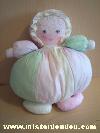 Poule---Marque-non-connue---Vert-rose-jaune-pastels