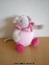 Souris-Moulin-roty-Lila-rayee-rose-blanc-Tout-petit-doudou