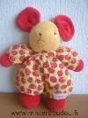 Souris-Nounours-Orange-rouge-motifs-fraises