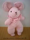 Souris-Nounours-Rose-col-rose-en-tissus