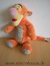 Tigre-Disney-Tigrou-orange-motifs-fleurs-abeilles