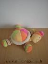 Tortue-Mots-d-enfants-Multicolore-orange-jaune-vert-rose