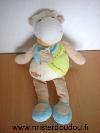 Vache-Doudou-et-compagnie-Bleu-vert-blanc-beige-bonbon-orange-brode-devant