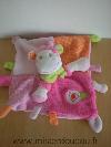 Vache-Nicotoy-Rose-orange-foulard-vert